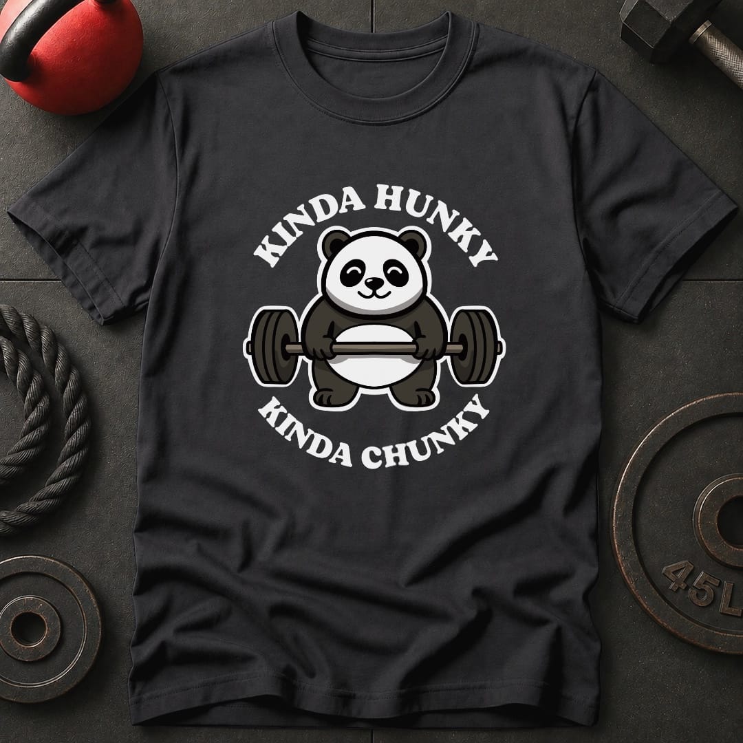Kinda Hunky Panda Gym T-Shirt