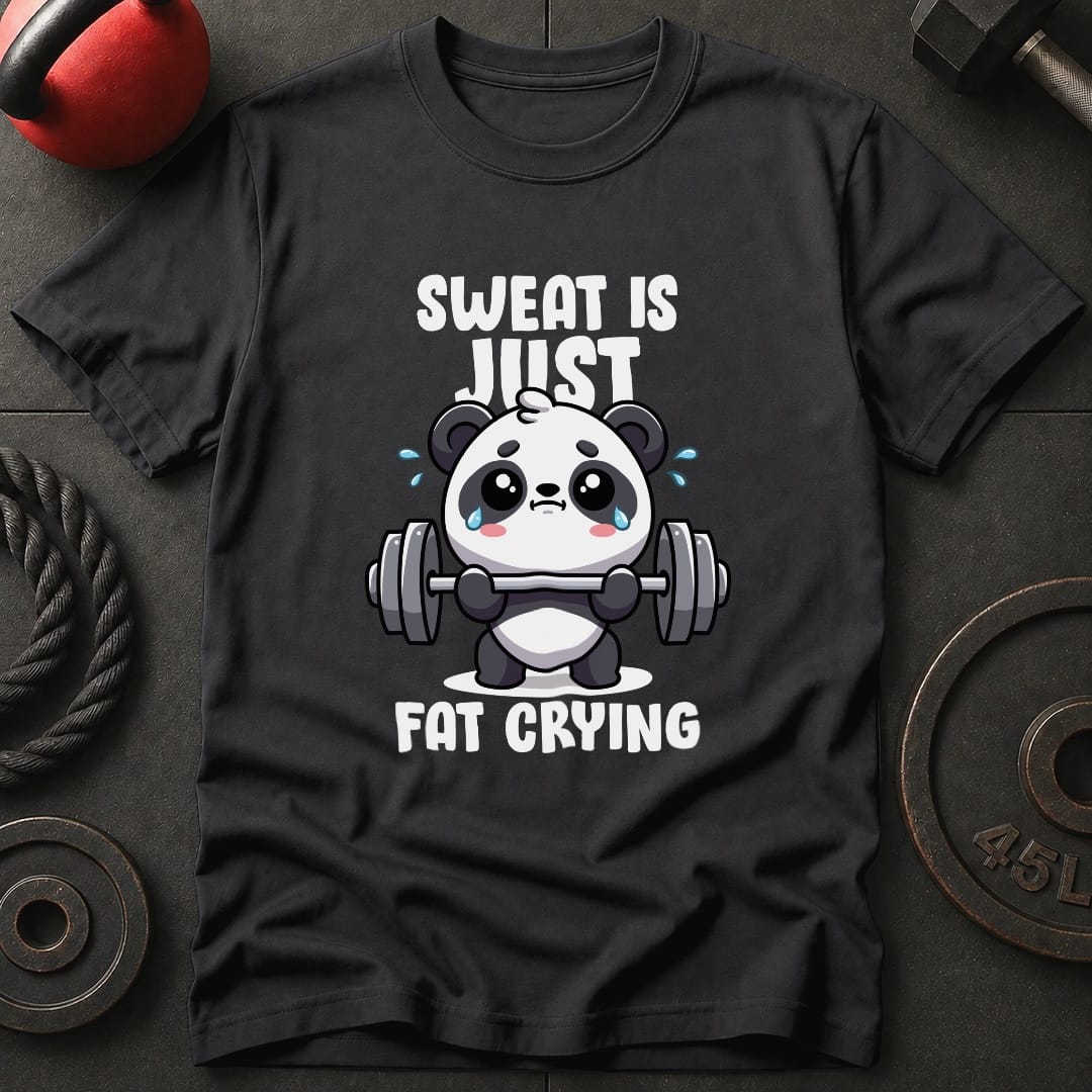 Sweat Is Just Fat Crying T-Shirt