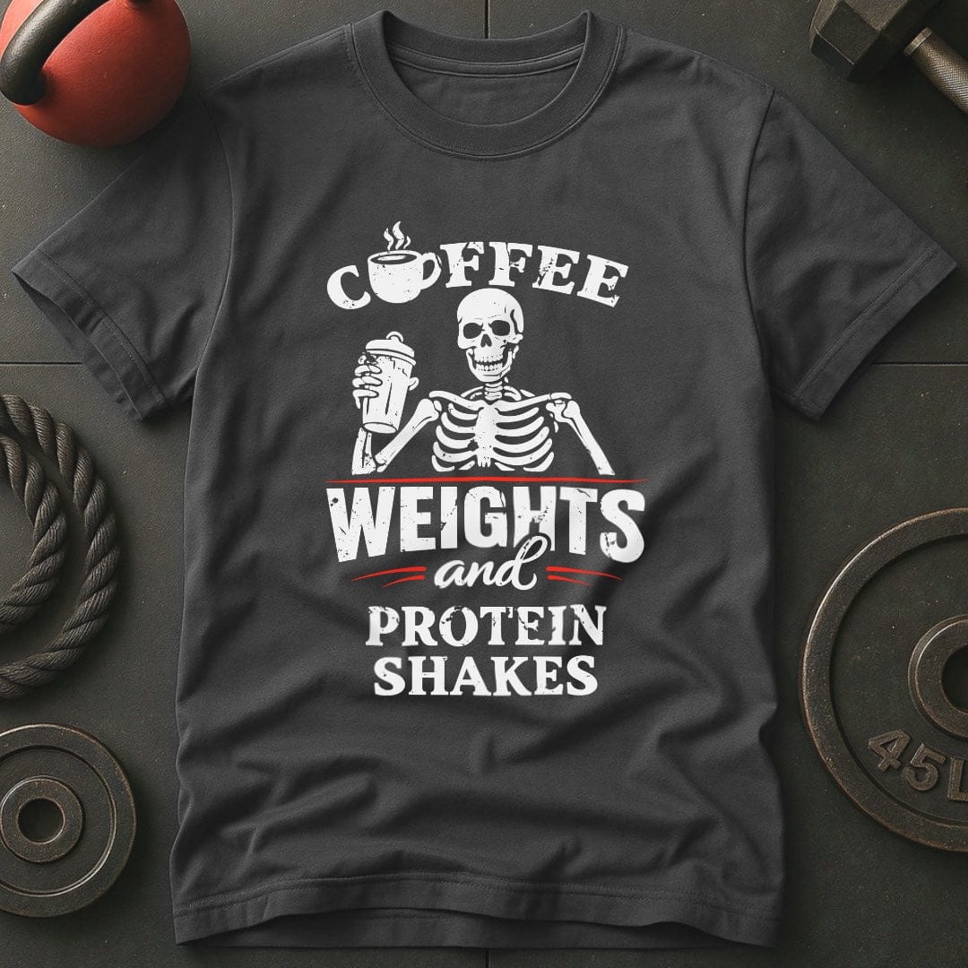 Coffee Weights Protein T-shirt