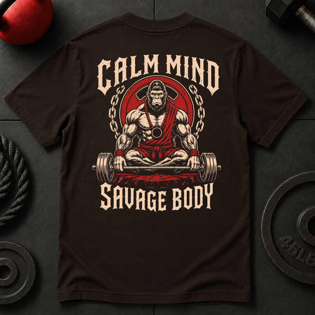 Calm Mind Savage Body T-shirt