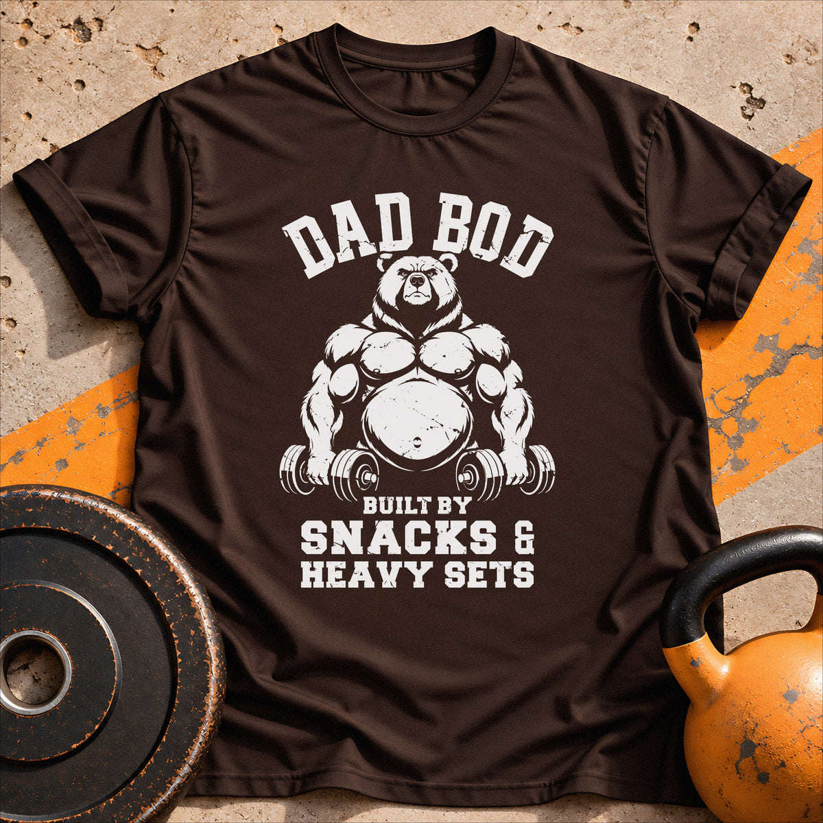 Dad Bod Bear T-shirt