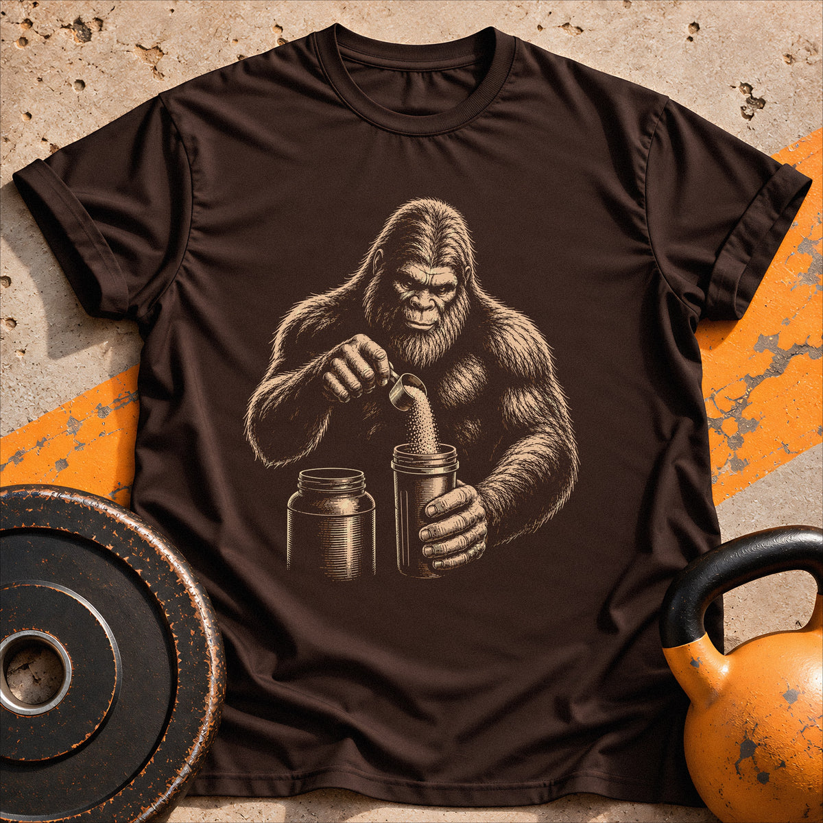 Bigfoot Gains T-shirt