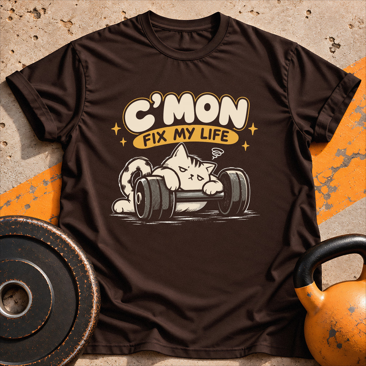Fix My Life Cat T-shirt