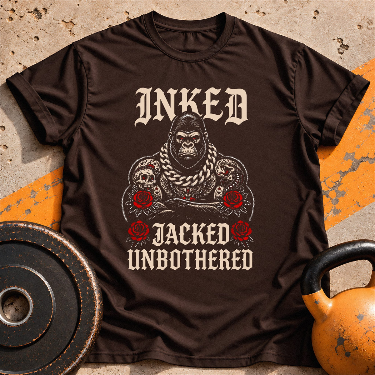 Inked Jacked Unbothered T-shirt
