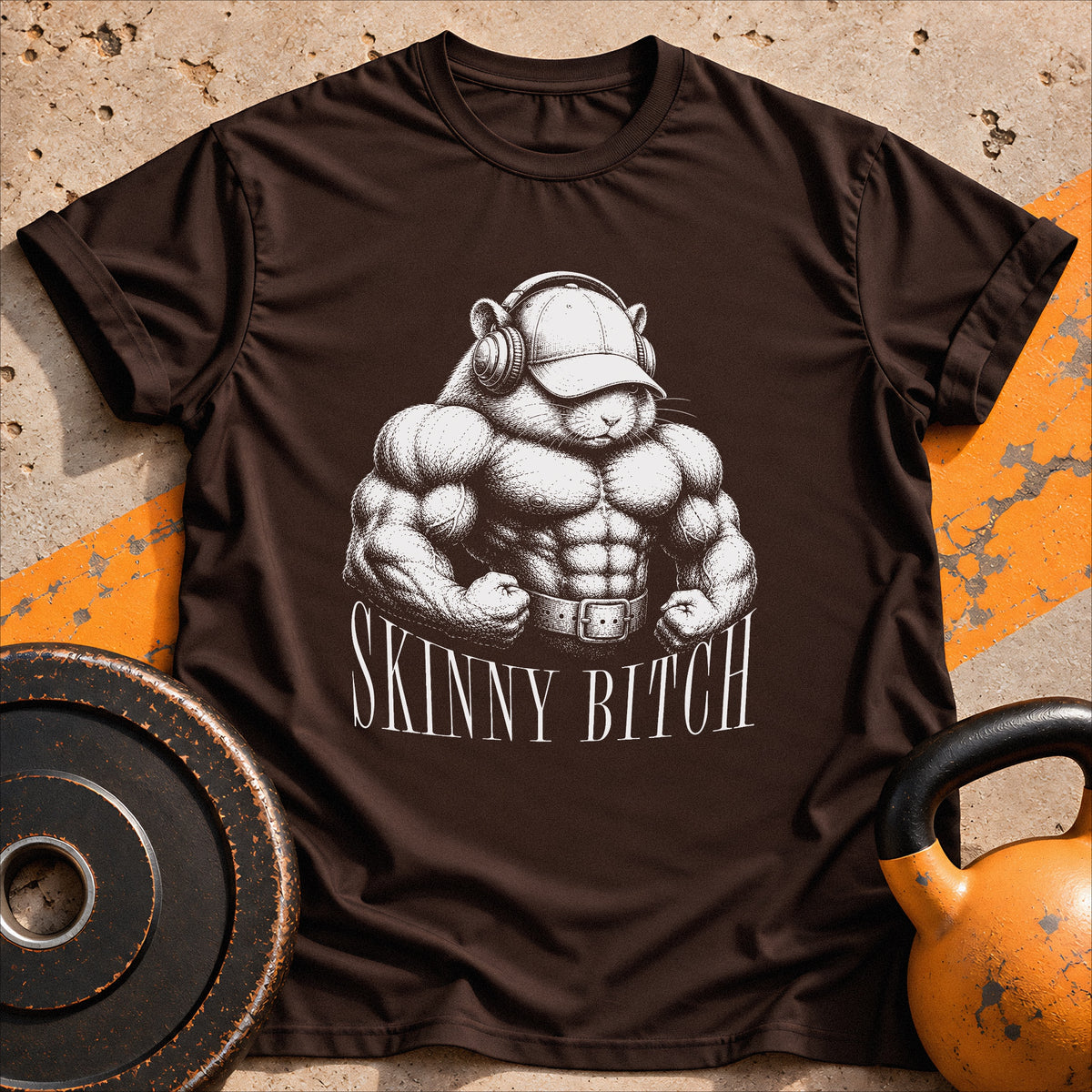 Skinny Bitch Hamster T-shirt