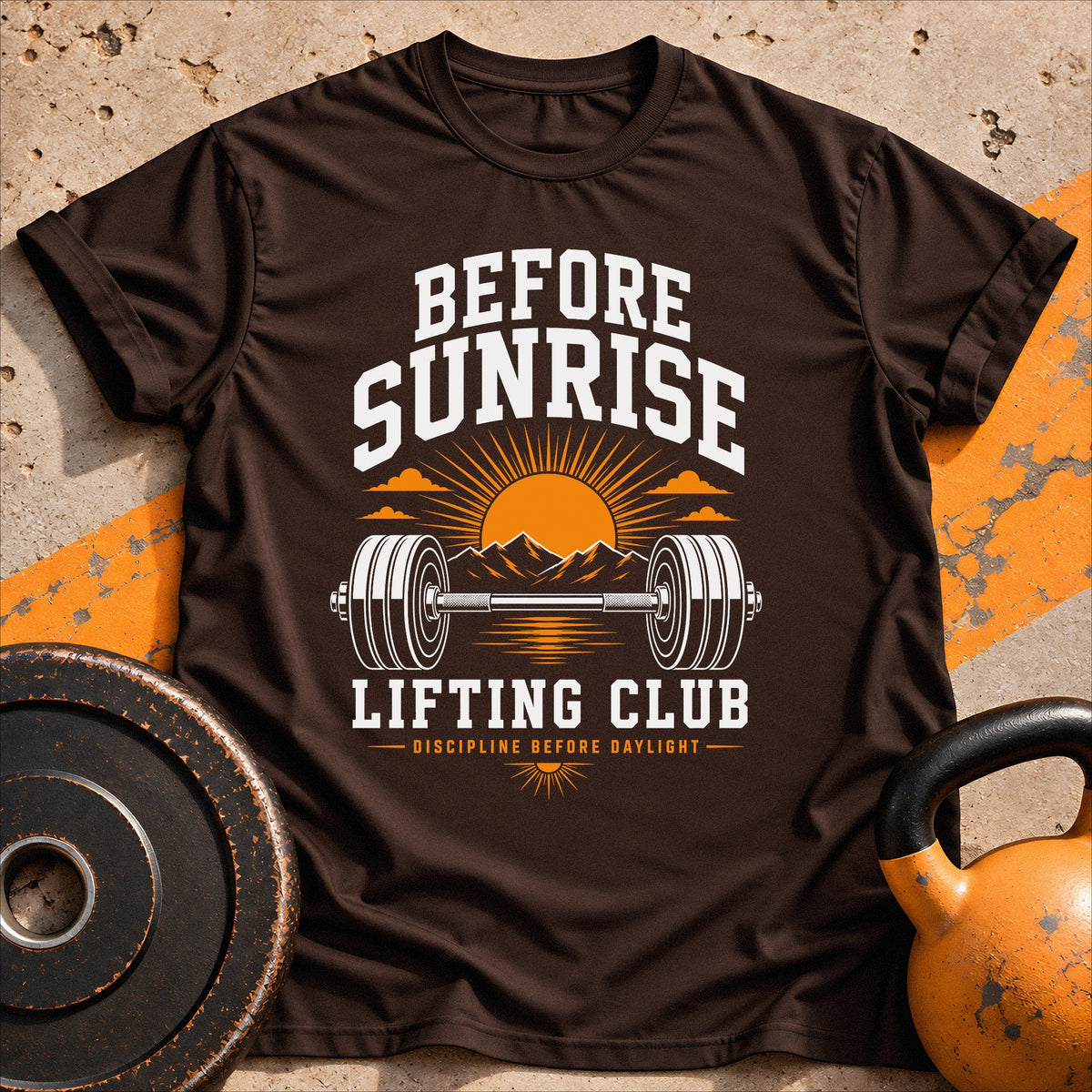 Before Sunrise Lifting Club T-shirt