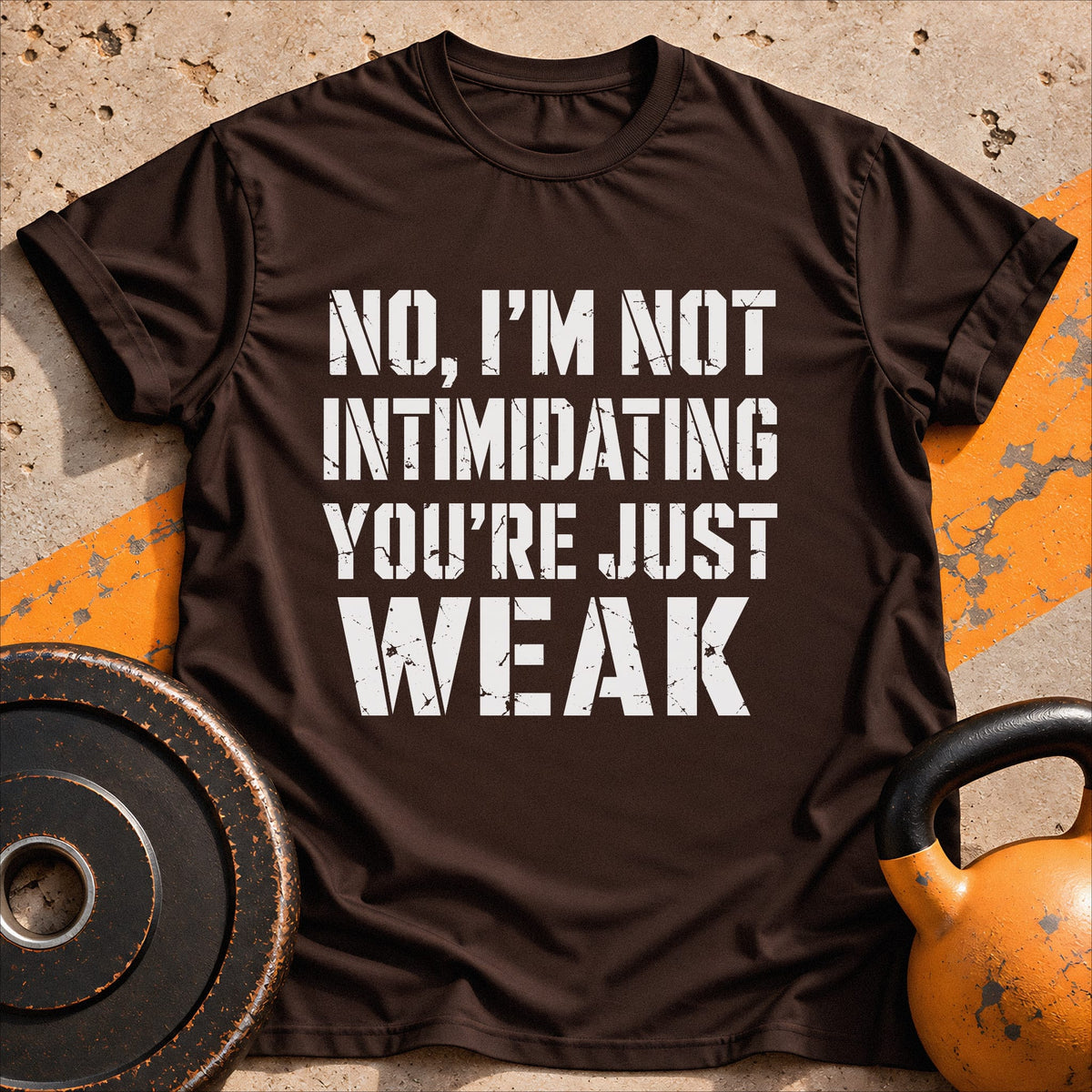 I'm Not Intimidating T-shirt