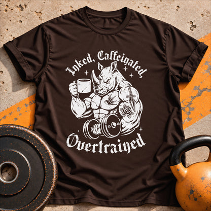 Inked, Caffeinated, Overtrained T-shirt