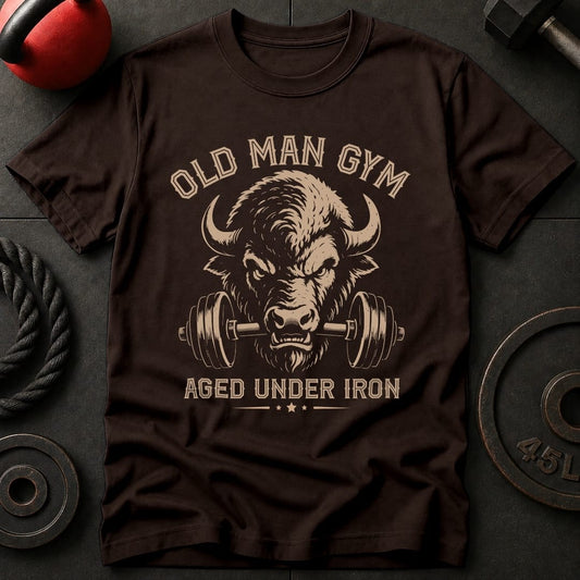 Old Man Gym Bison T-shirt