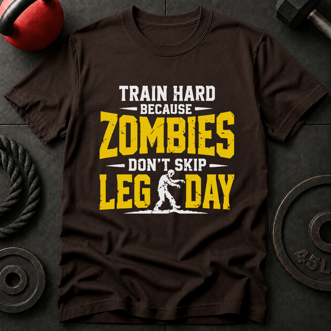 Train Hard Zombies T-shirt