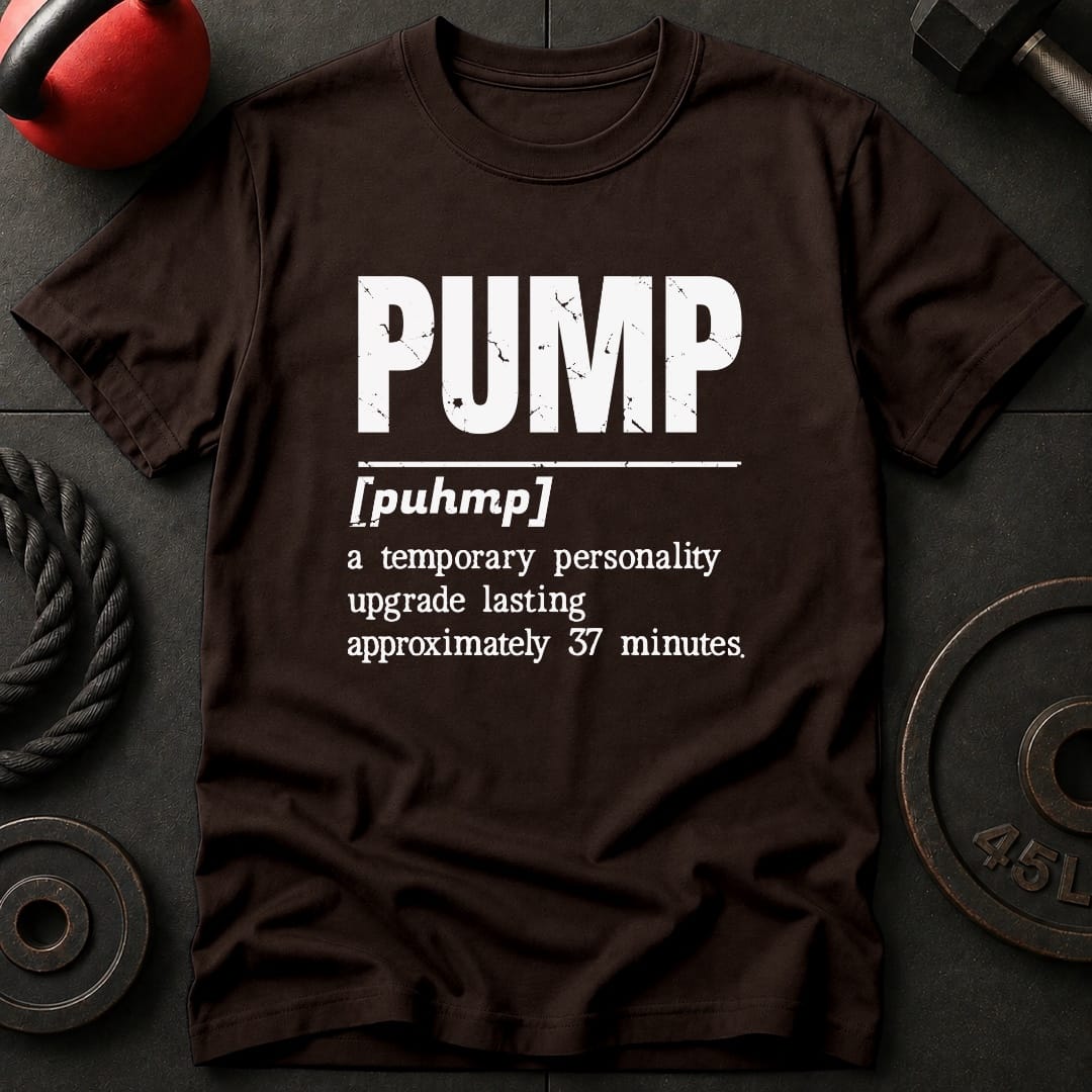 Pump Vocabulary T-shirt