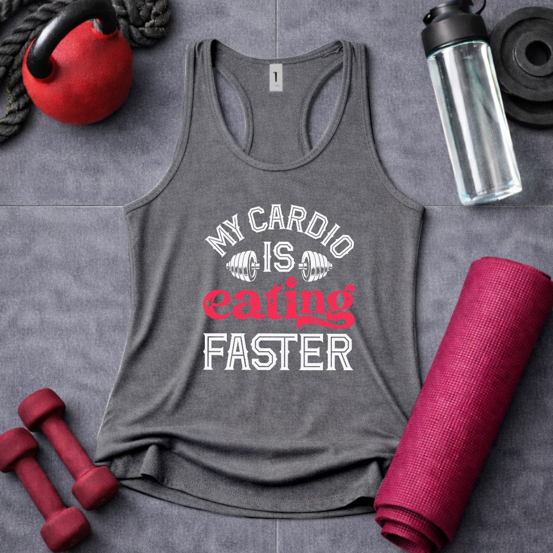 My Cardio Is Eating Faster Women's Tank