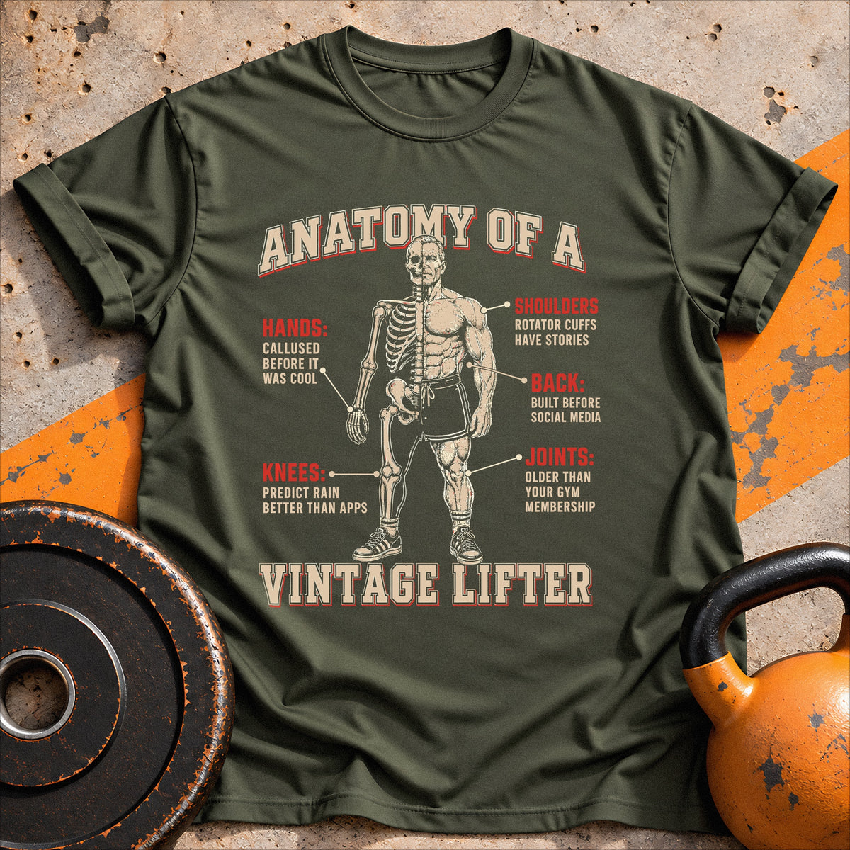 Vintage Lifter Anatomy T-shirt