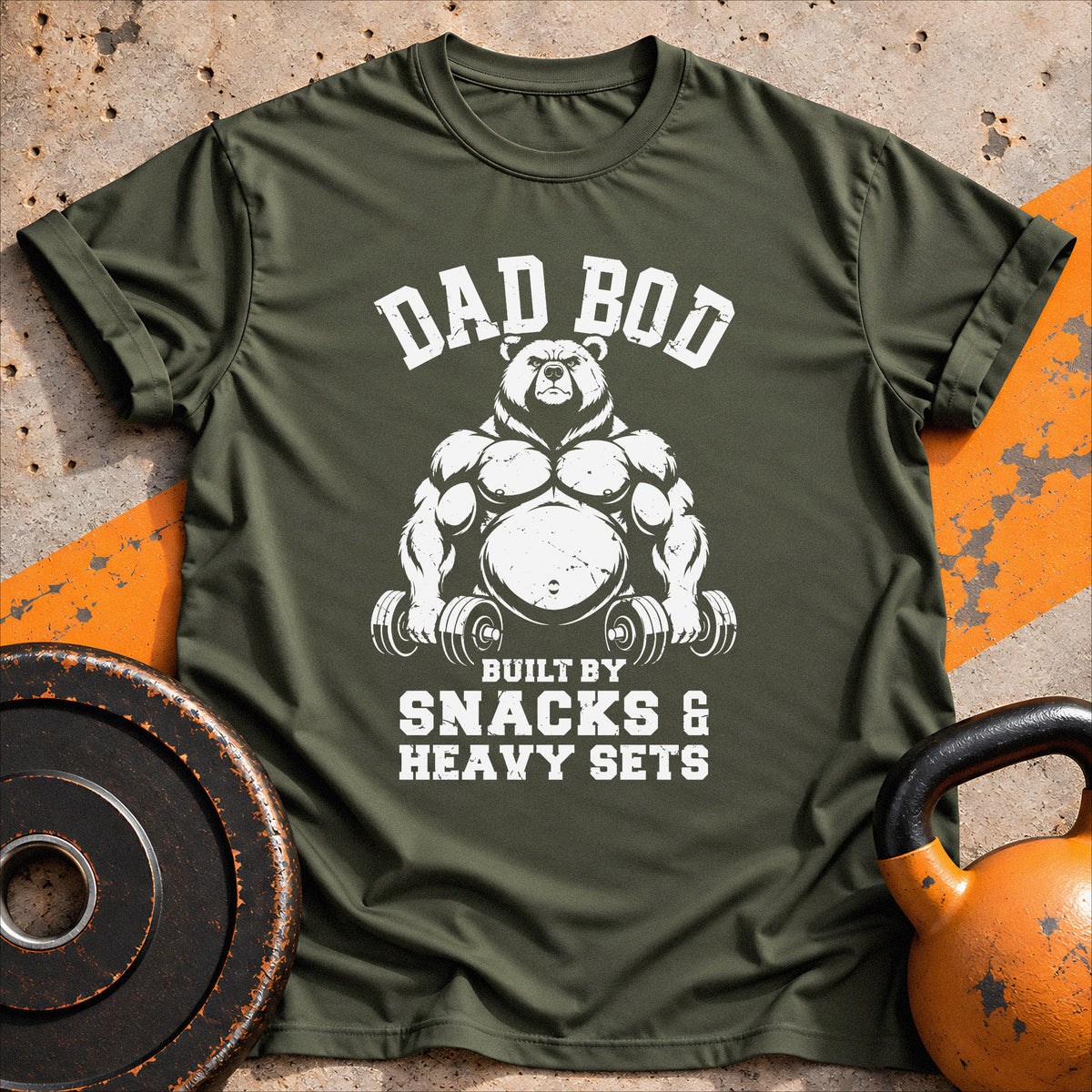 Dad Bod Bear T-shirt
