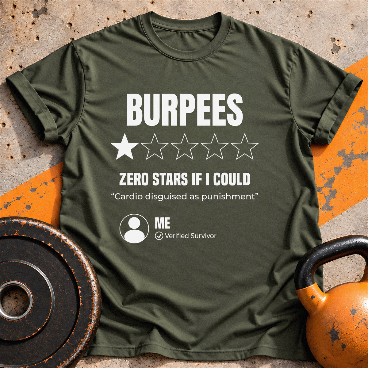 Burpees Review T-shirt