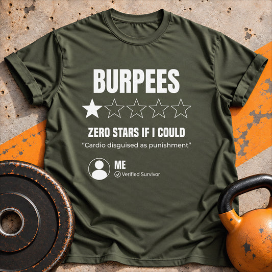 Burpees Review T-shirt