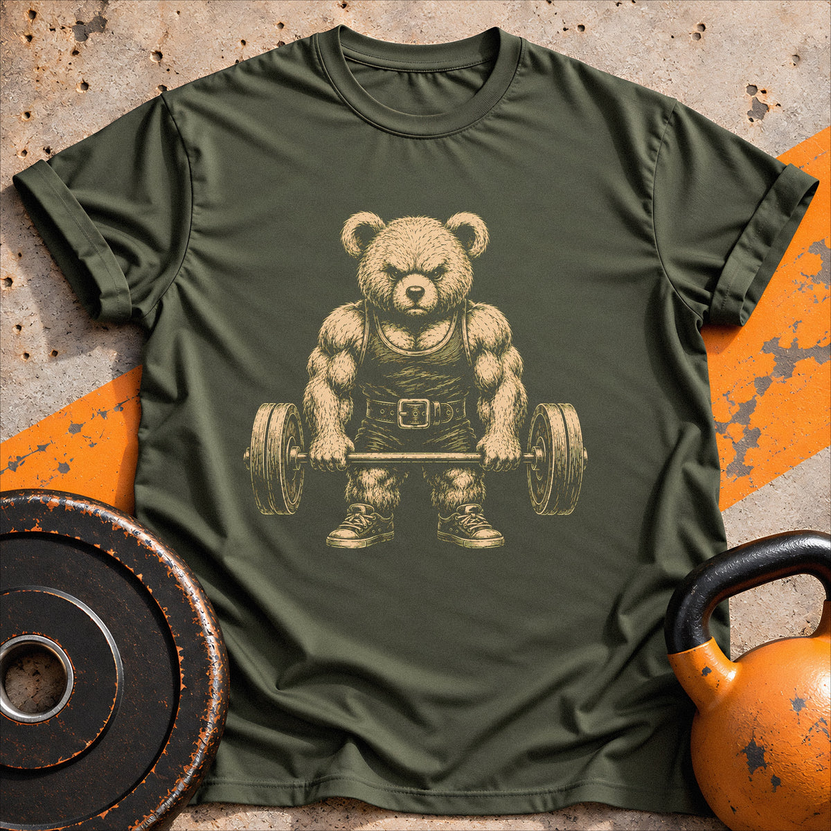 Weightlifting Bear T-shirt