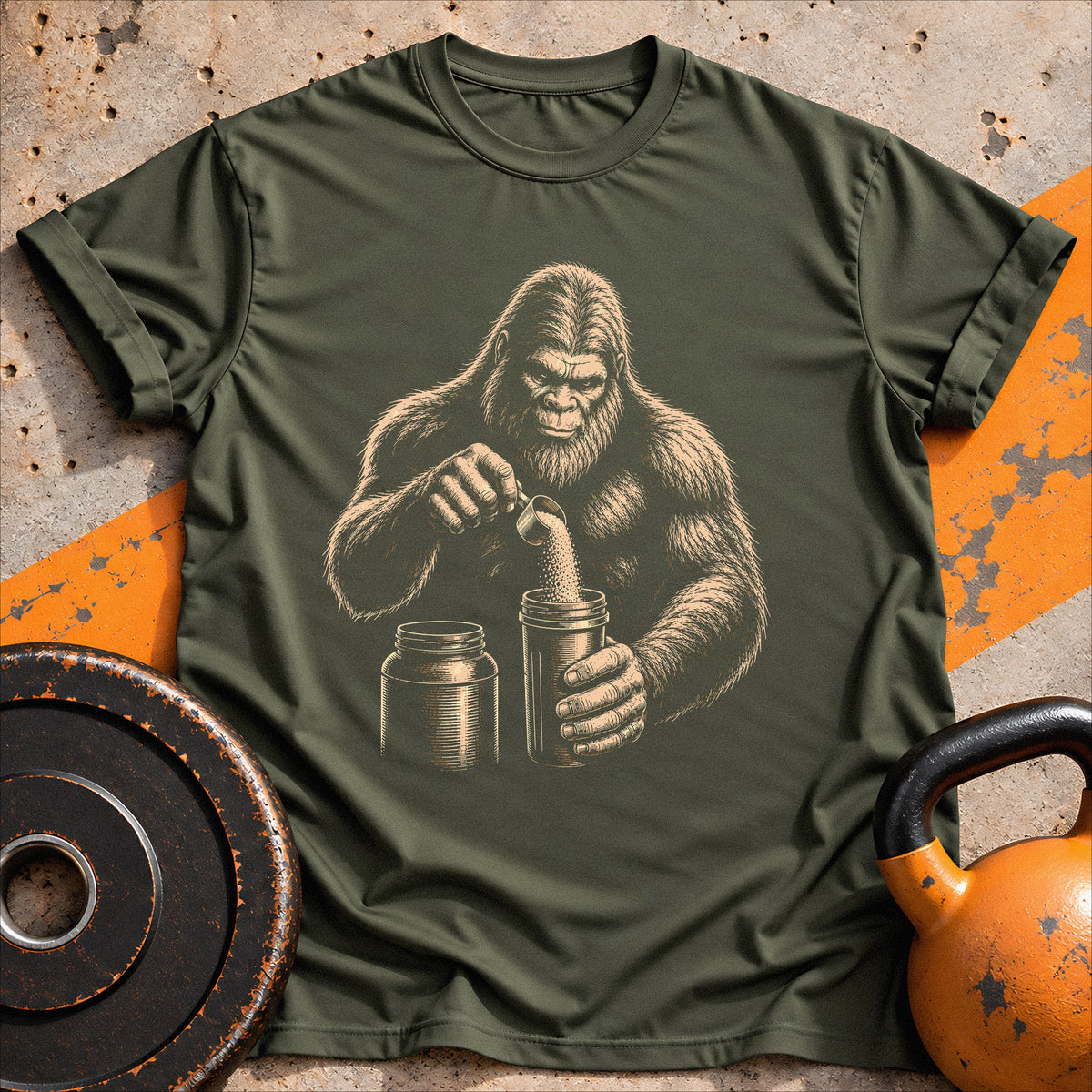 Bigfoot Gains T-shirt