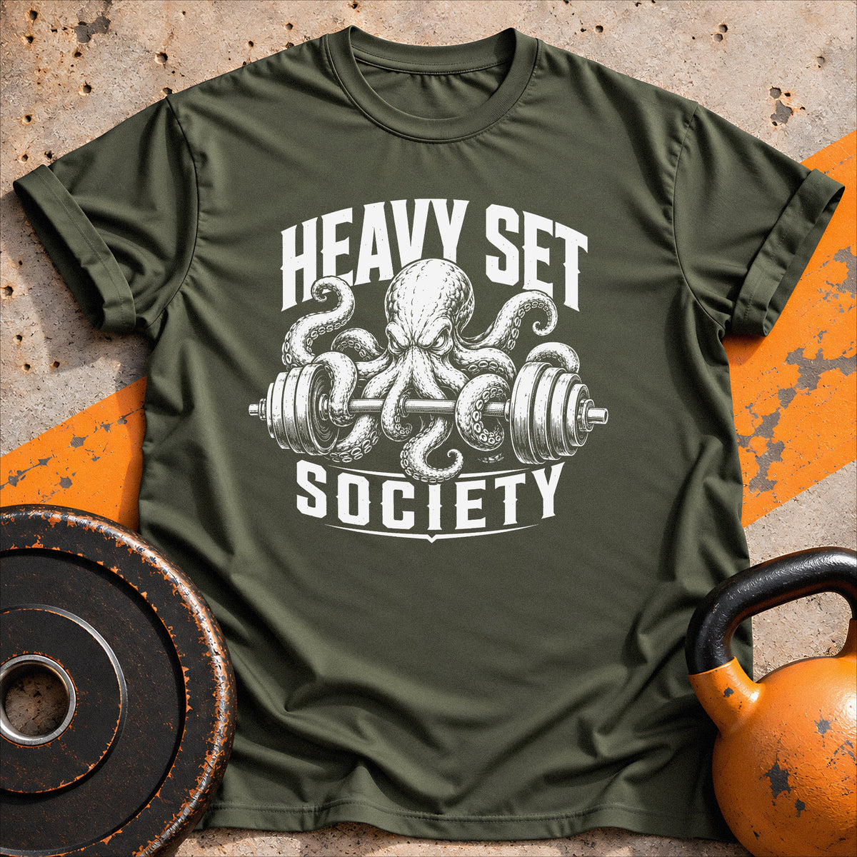 Heavy Set Society Octopus T-shirt