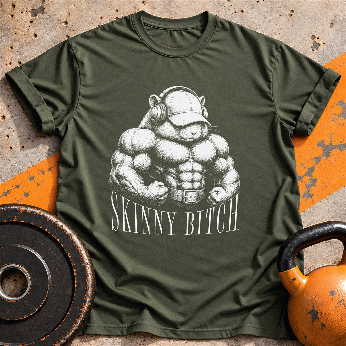 Skinny Bitch Hamster T-shirt