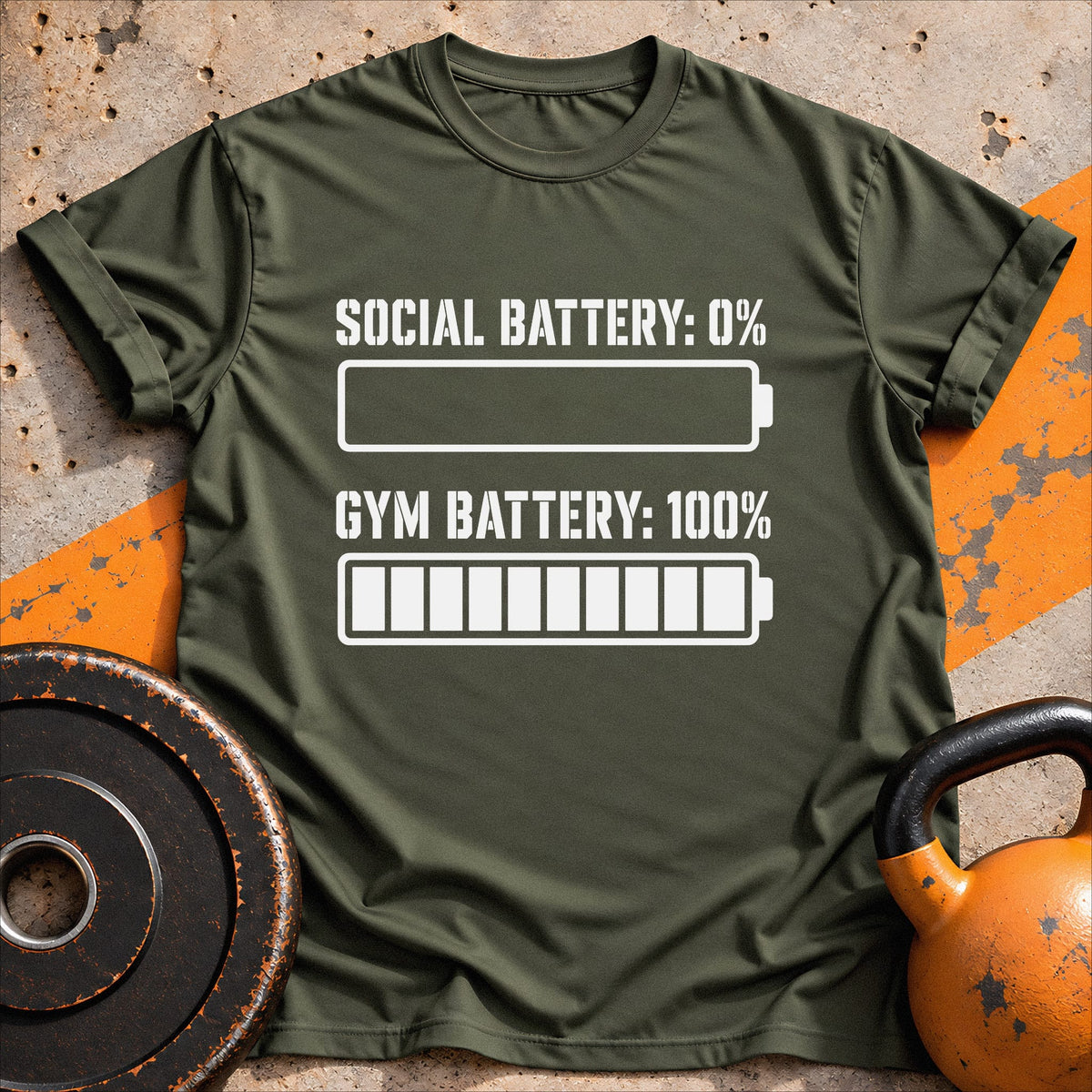 Gym Battery T-shirt