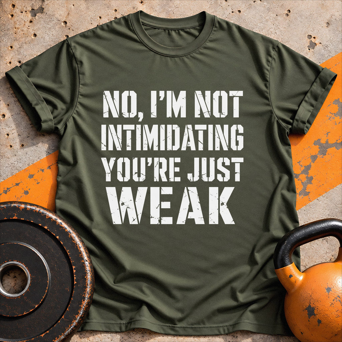 I'm Not Intimidating T-shirt