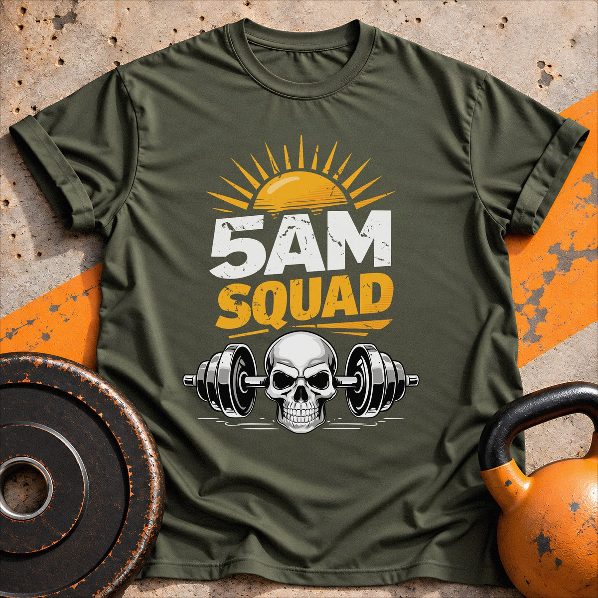 5AM Squad Skull T-shirt