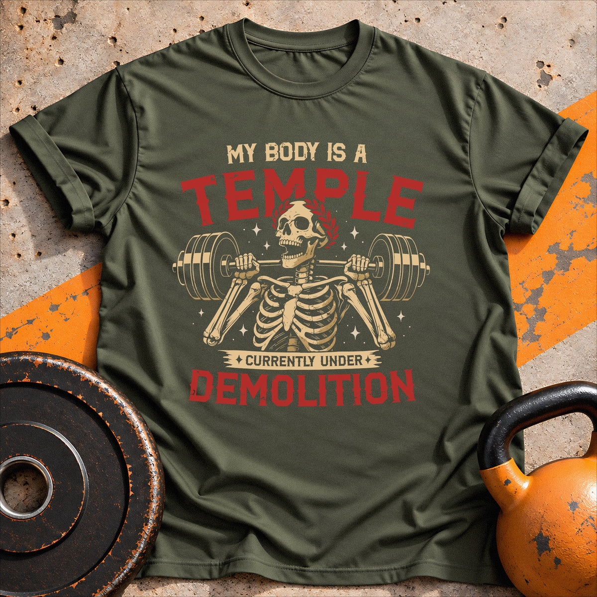 My Body Is A Temple T-shirt