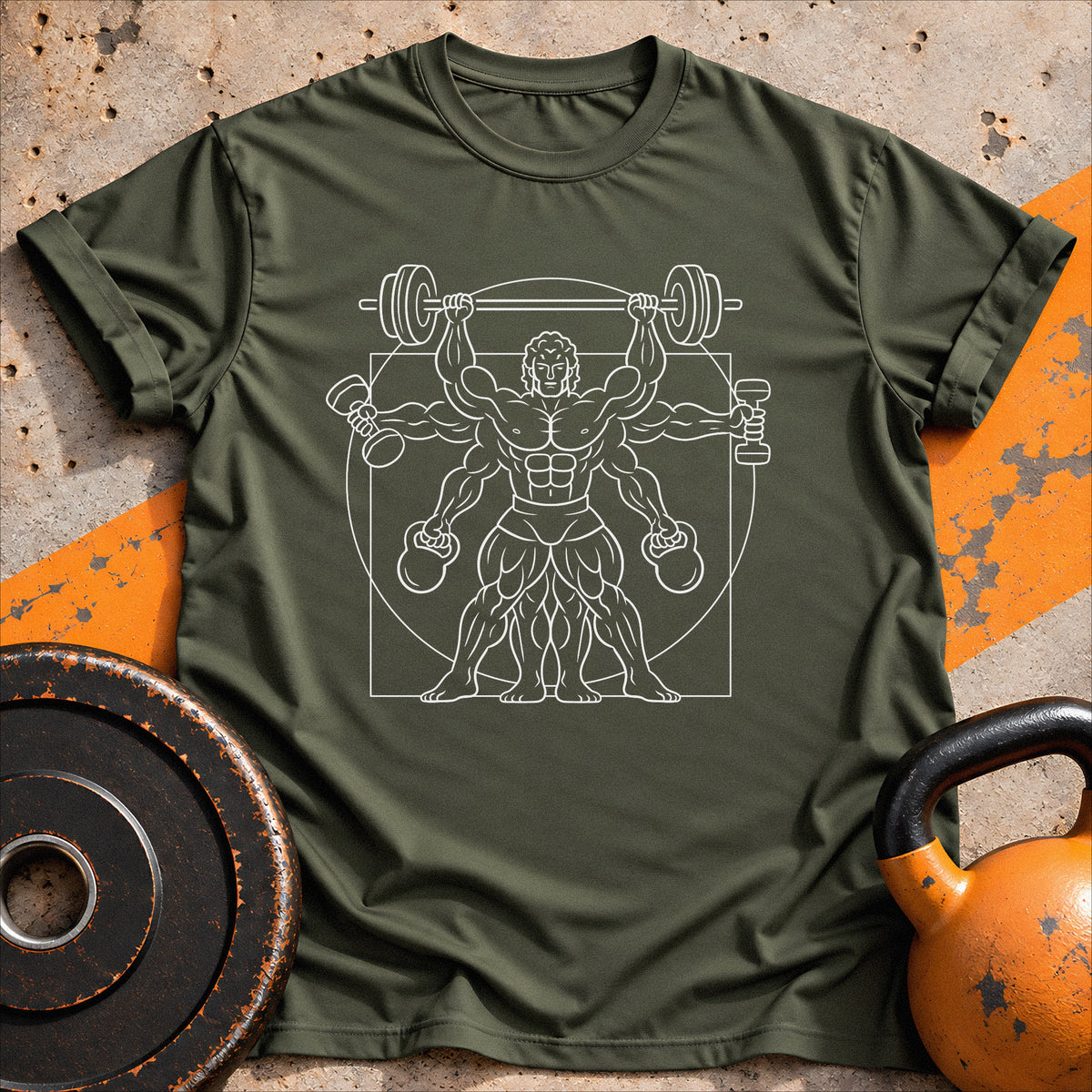 Vitruvian Gym T-Shirt