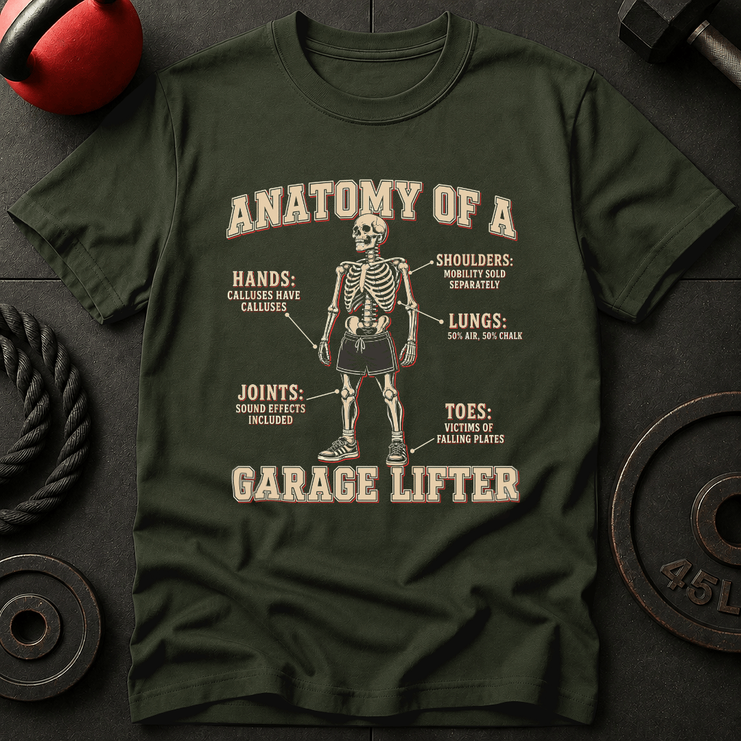 Garage Lifter Anatomy T-shirt