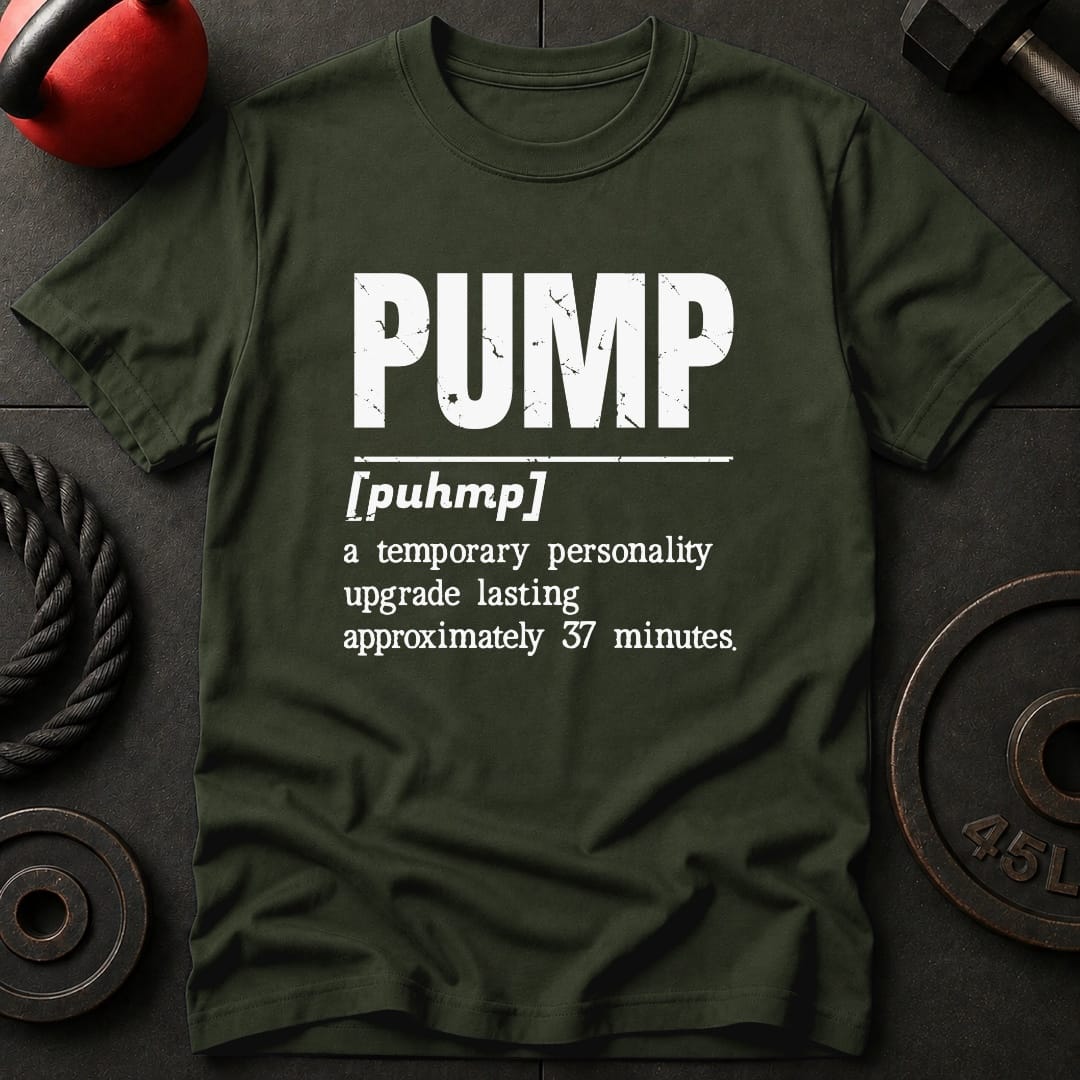Pump Vocabulary T-shirt
