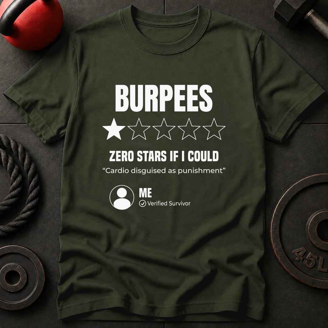 Burpees Review T-shirt