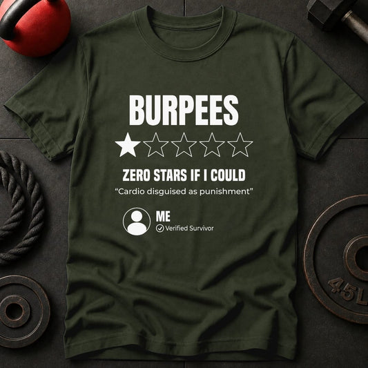 Burpees Review T-shirt
