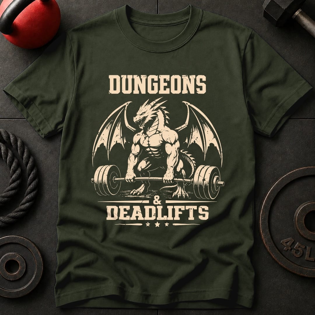 Dungeons & Deadlifts T-shirt