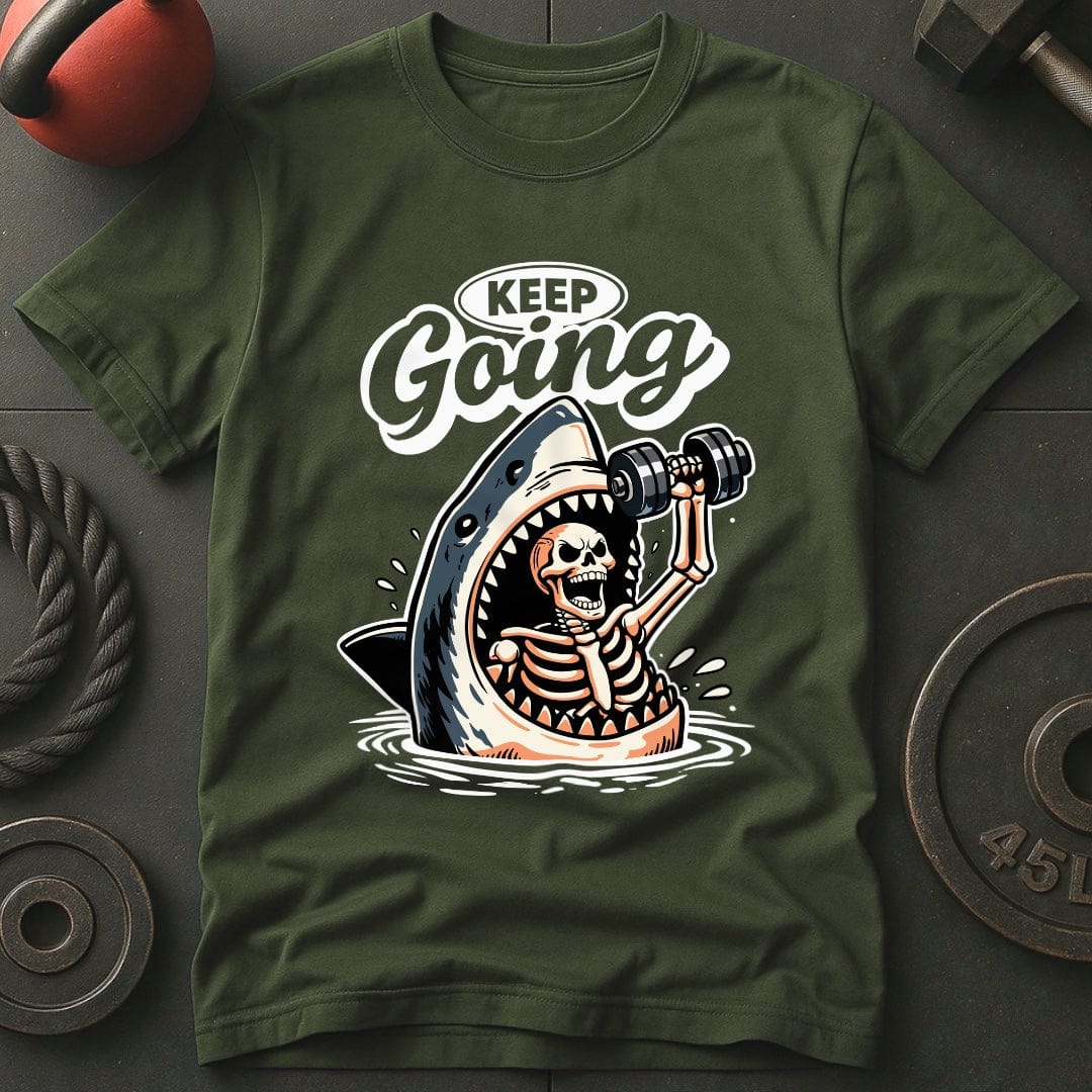 Keep Going Shark T-shirt