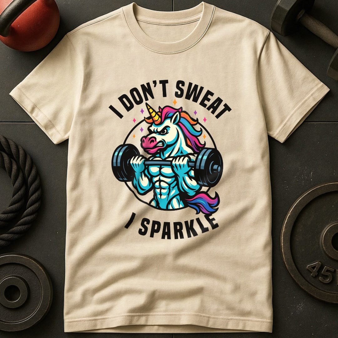 I Don't Sweat I Sparkle Unicorn T-Shirt