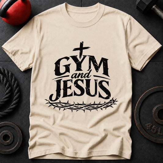 Gym And Jesus T-shirt
