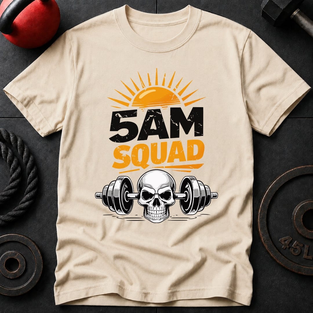 5AM Squad Skull T-shirt