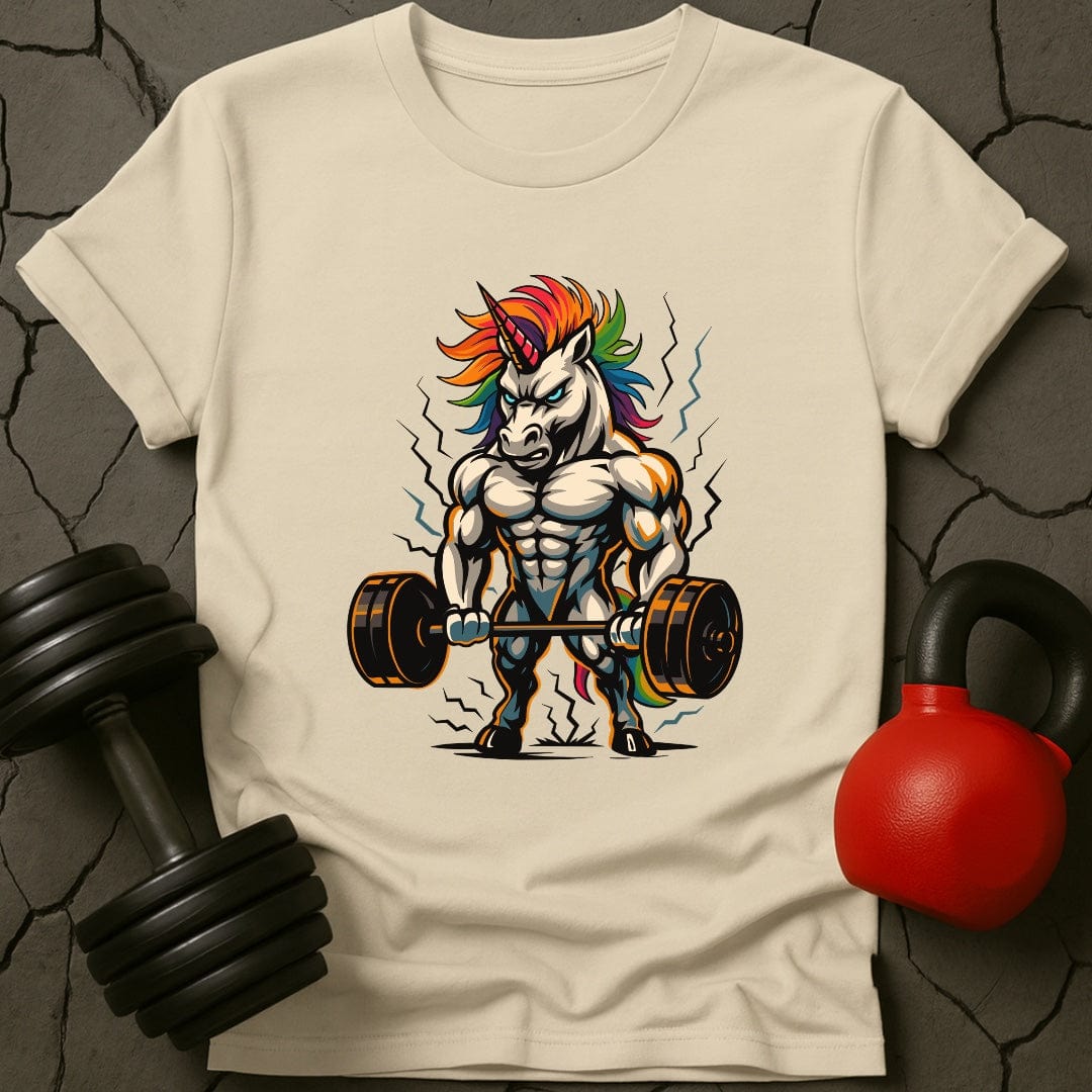 Weightlifting Gym Unicorn T-Shirt