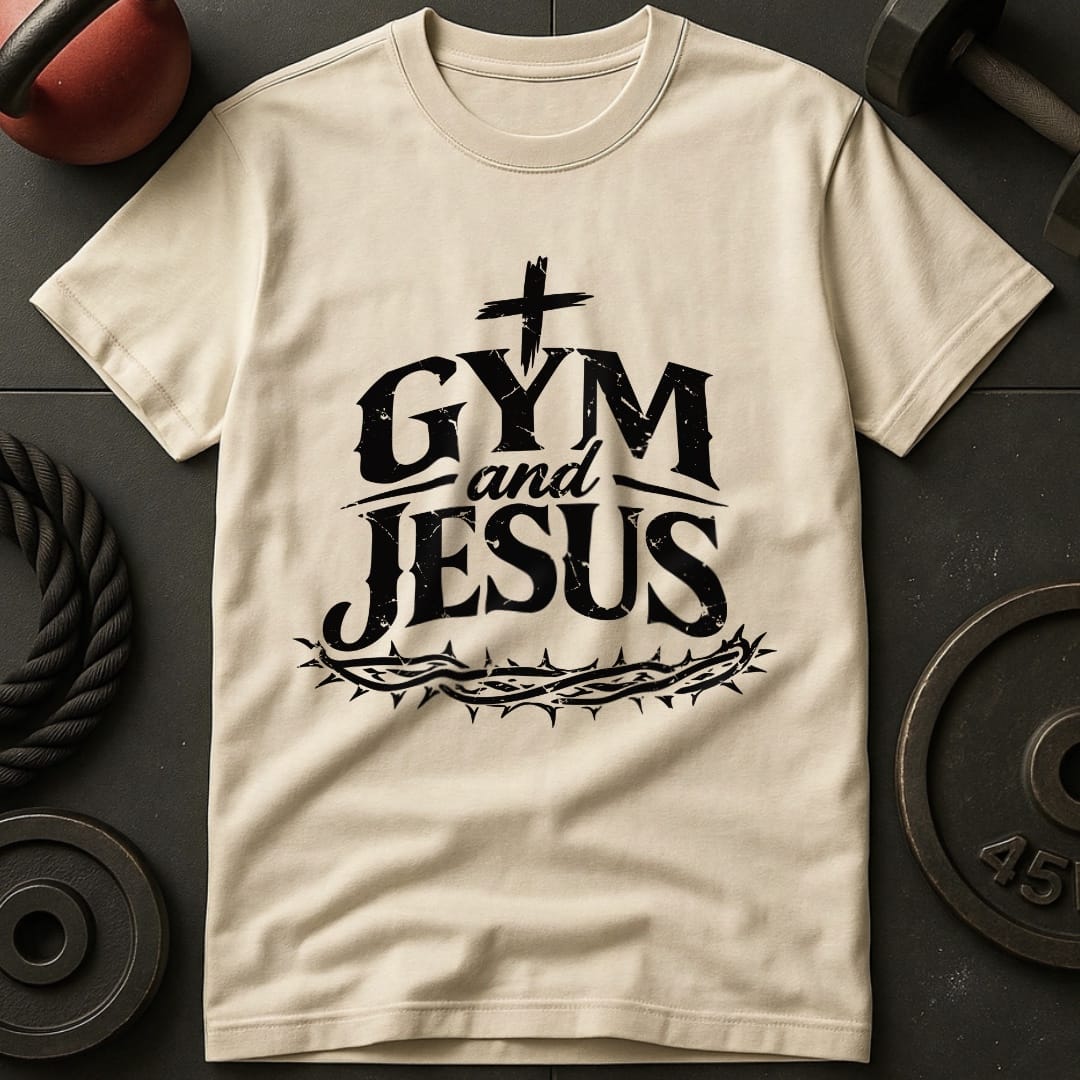 Gym And Jesus T-shirt