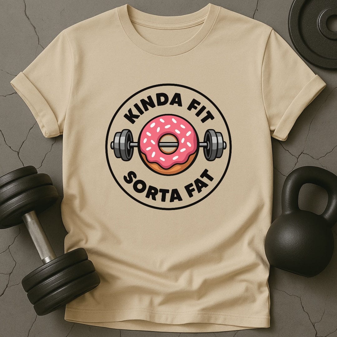 Kinda Fit Sorta Fat Donuts Gym T-Shirt