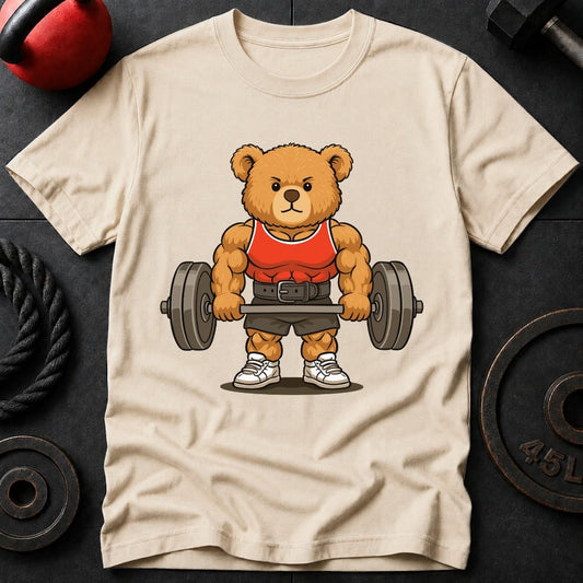 Teddy Bear Lifting Gym T-Shirt