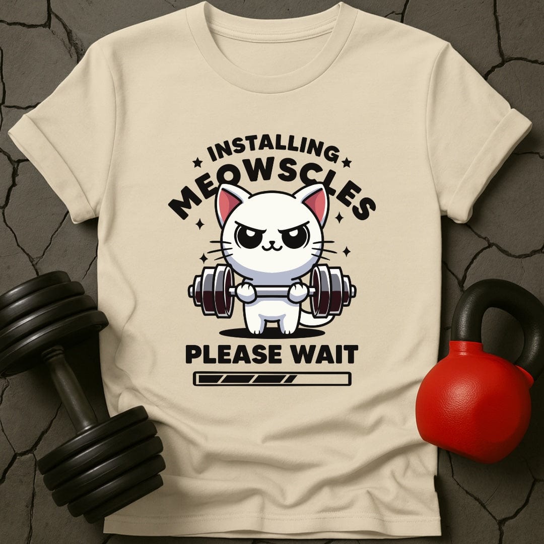 Installing Meowscles Cat T-Shirt