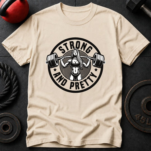 Strong And Pretty Gym T-Shirt