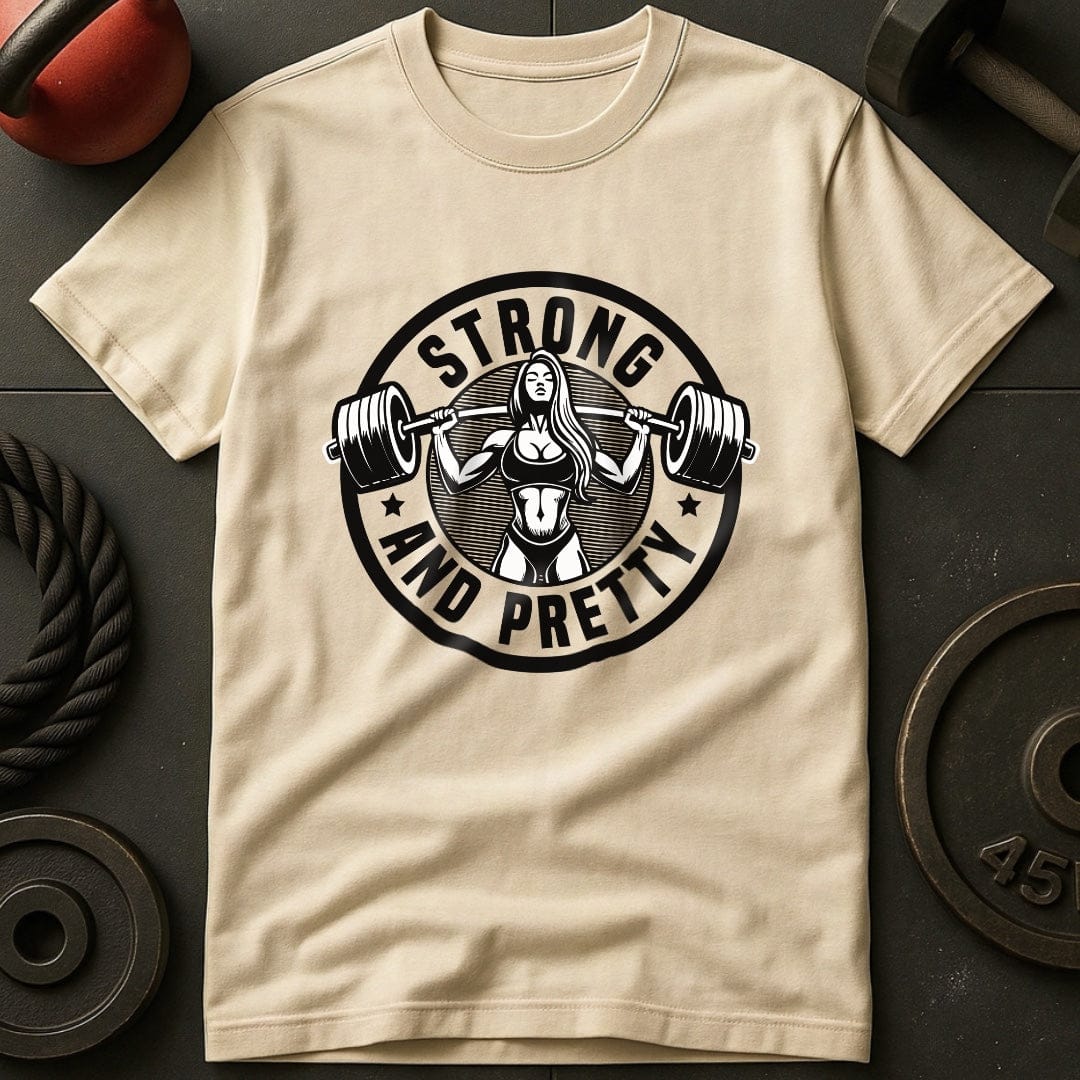 Strong And Pretty Gym T-Shirt
