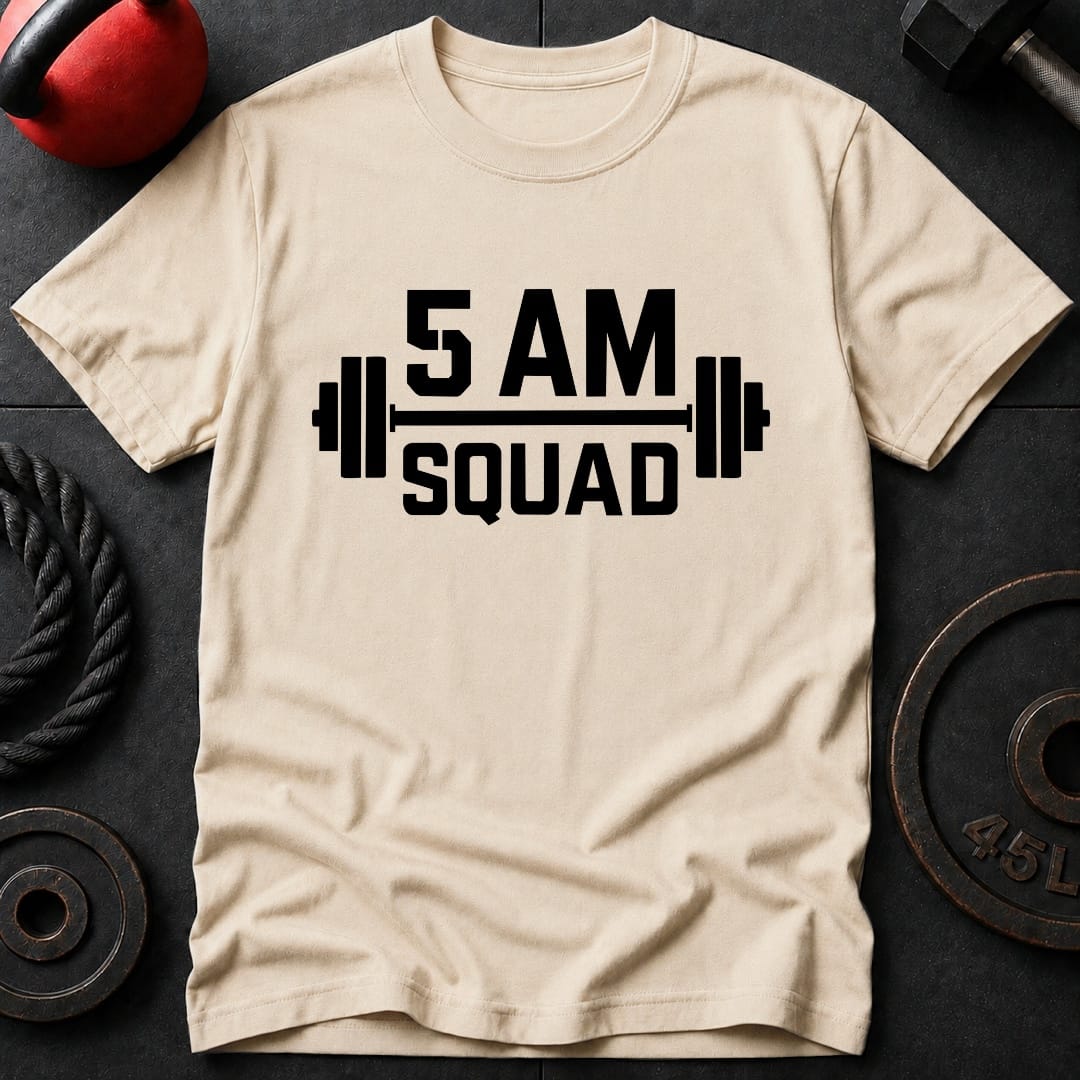 5 AM Squad Gym T-Shirt