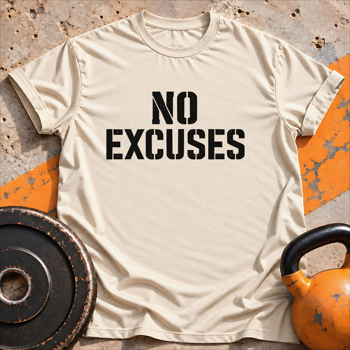 No Excuses Motivational T-Shirt