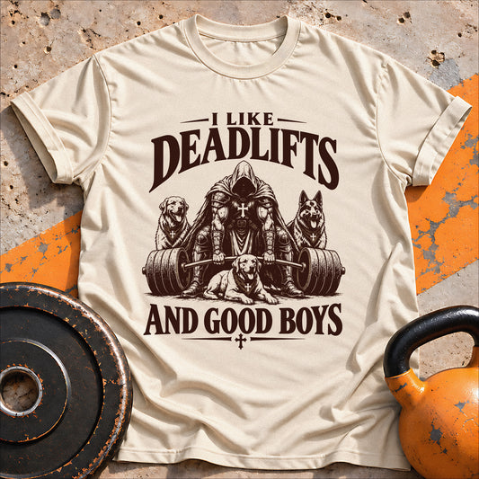 Deadlifts & Good Boys T-shirt