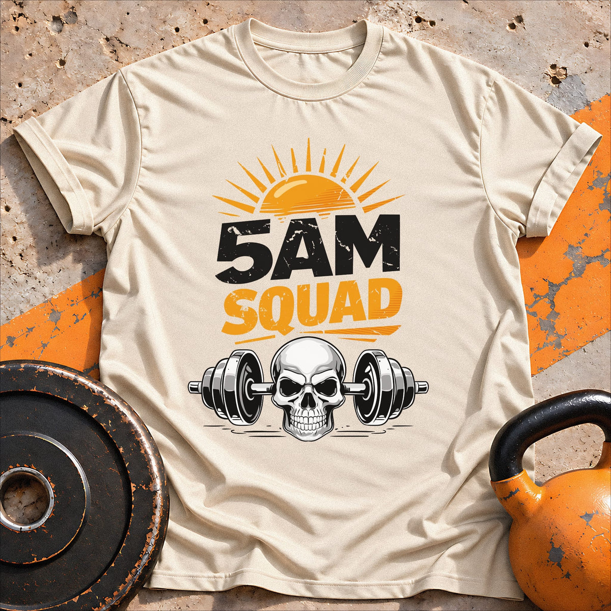 5AM Squad Skull T-shirt