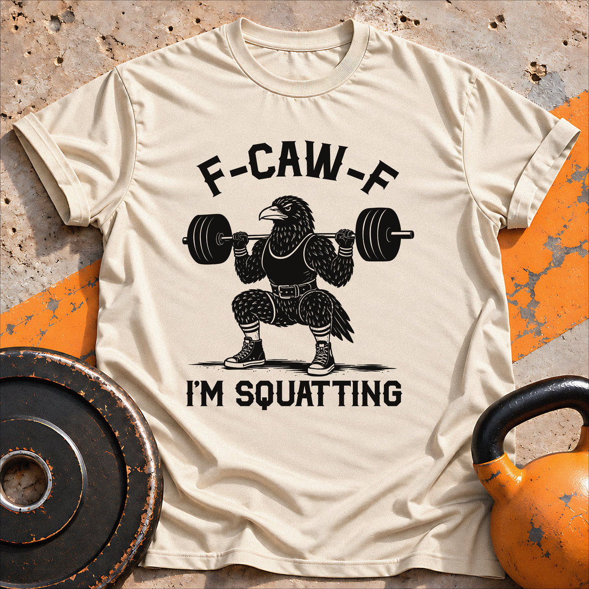F-Kaw-F I'm Squatting T-shirt